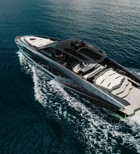 Experience the Magic of Ibiza from the Lamborghini Yacht 63